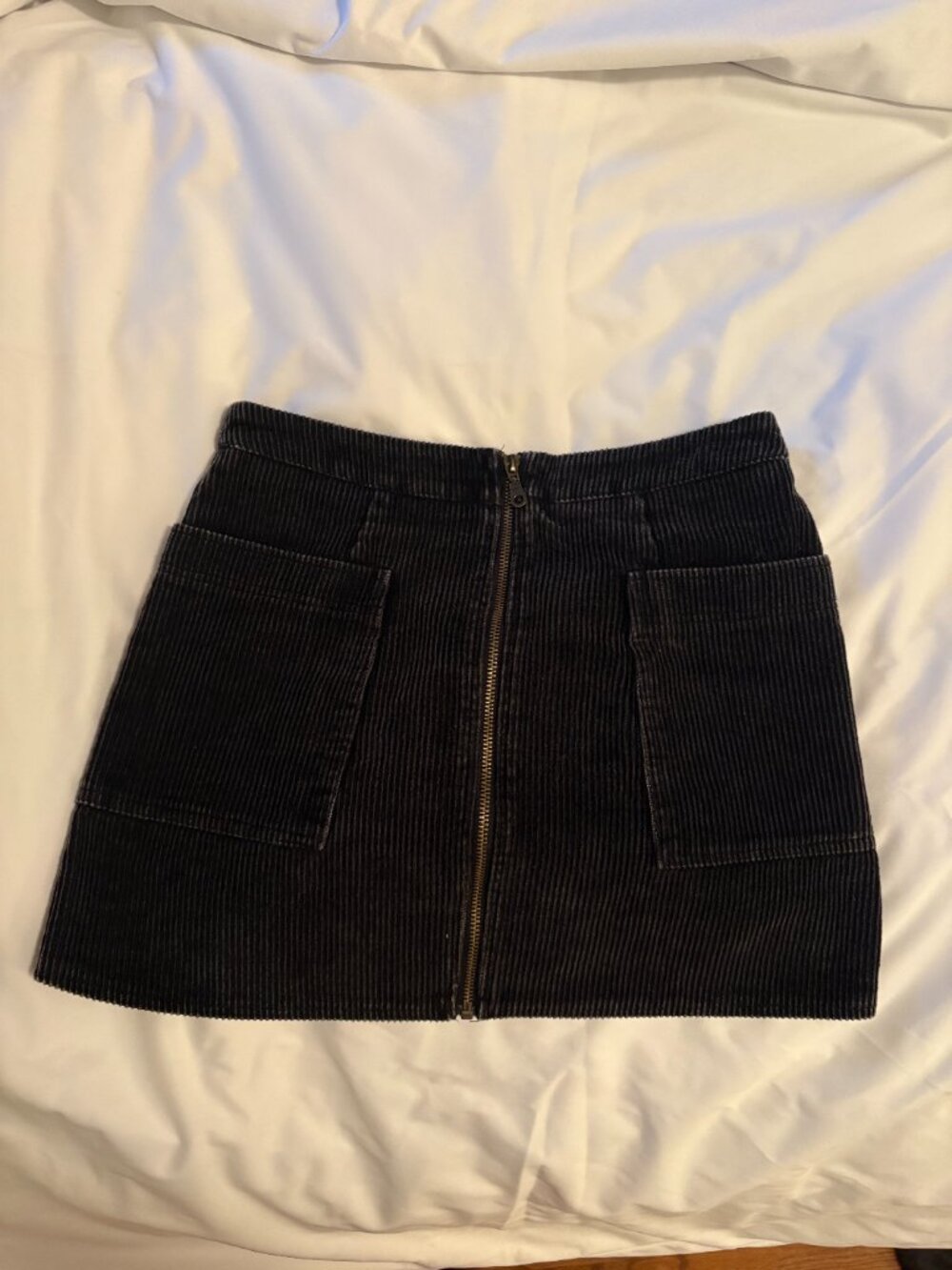 Corduroy Mini Skirt
